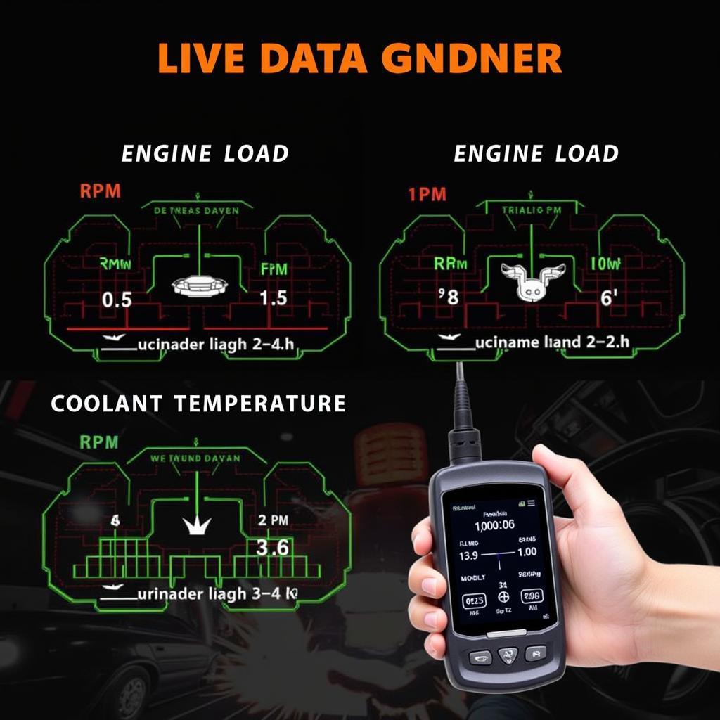 Car Diagnostic Scanner Live Data