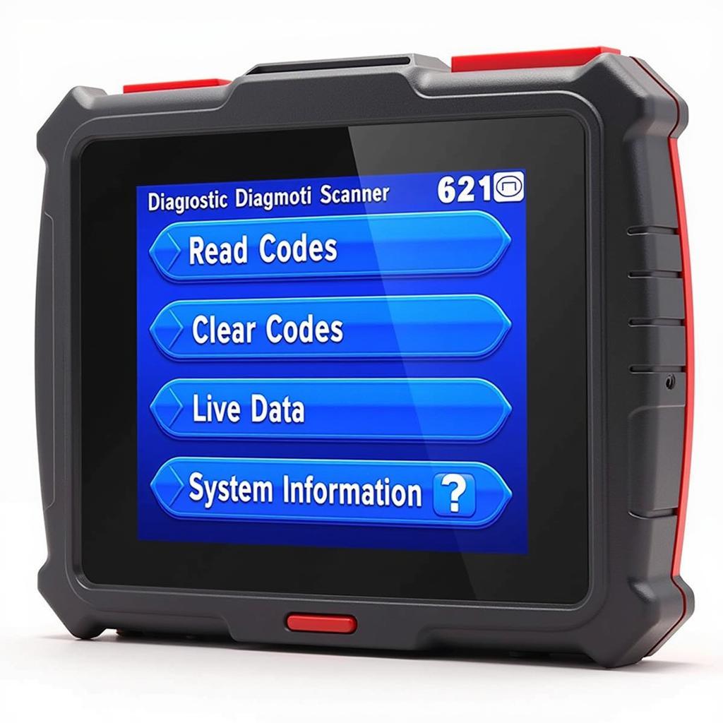 Navigating a Car Diagnostic Scanner Menu