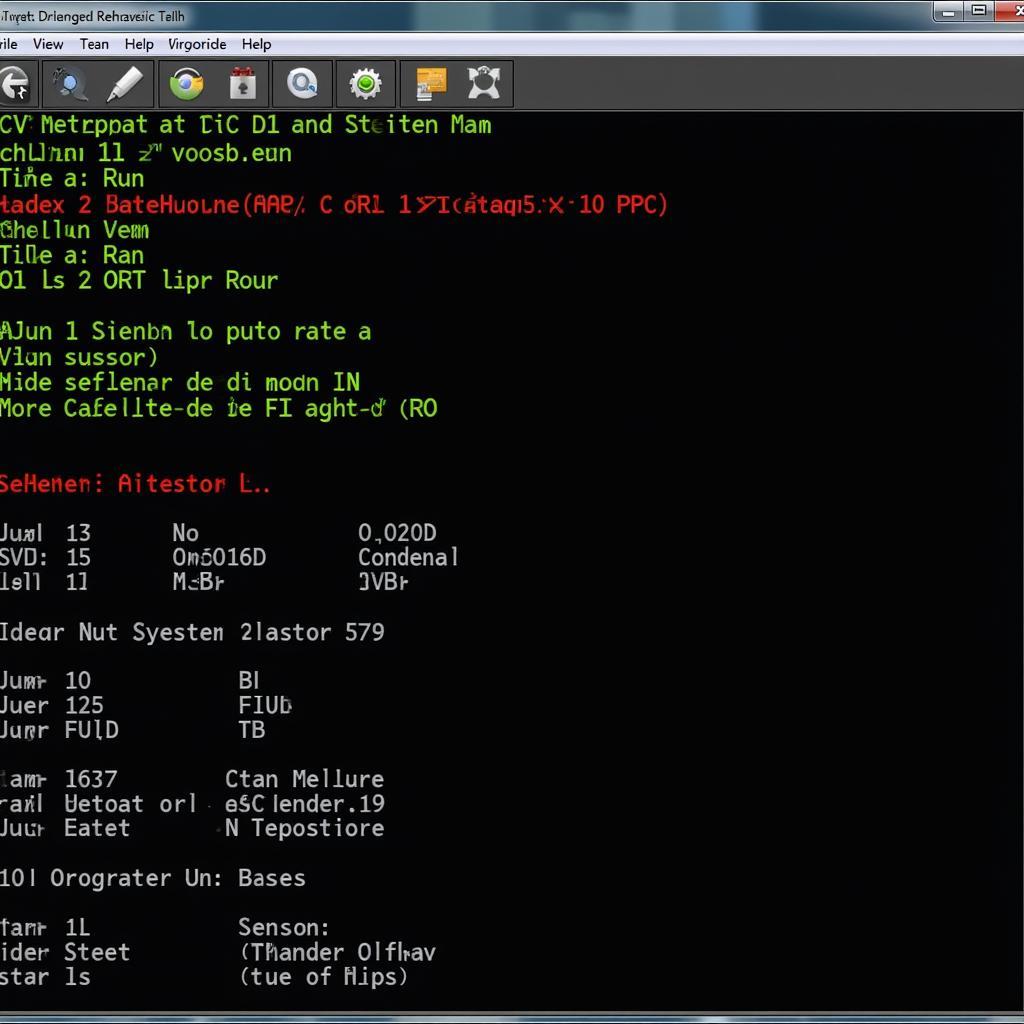 Car Diagnostic Software Dashboard