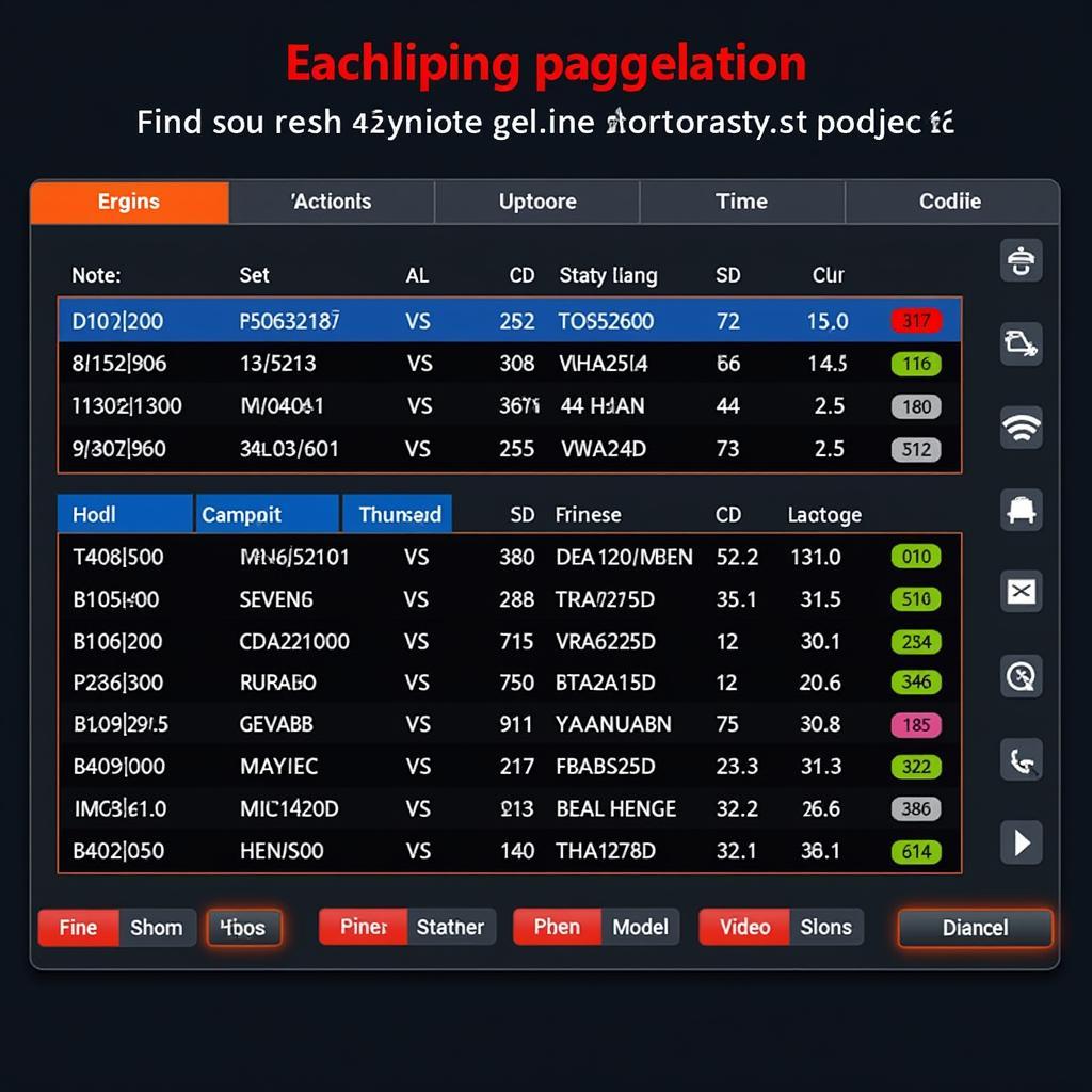 Car Diagnostic Software Dashboard