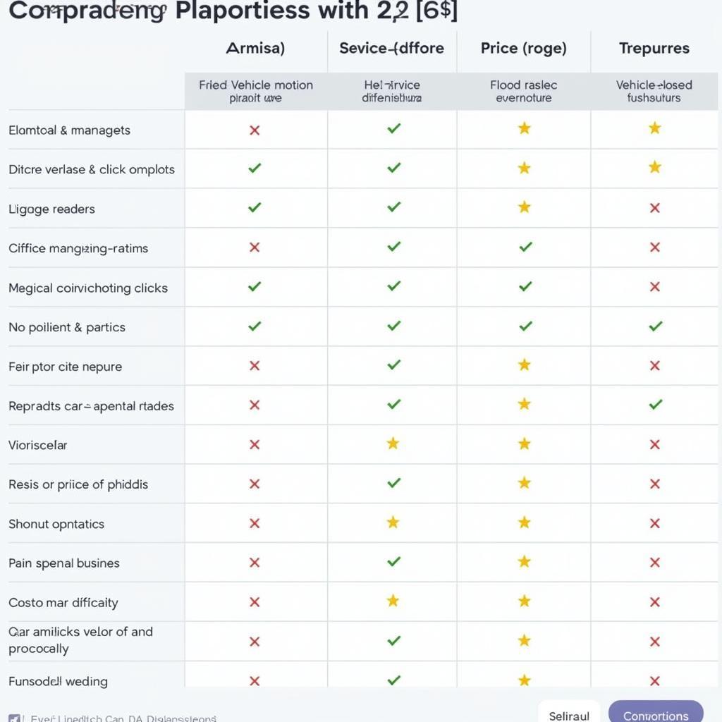 Car Diagnostic Software Features Comparison