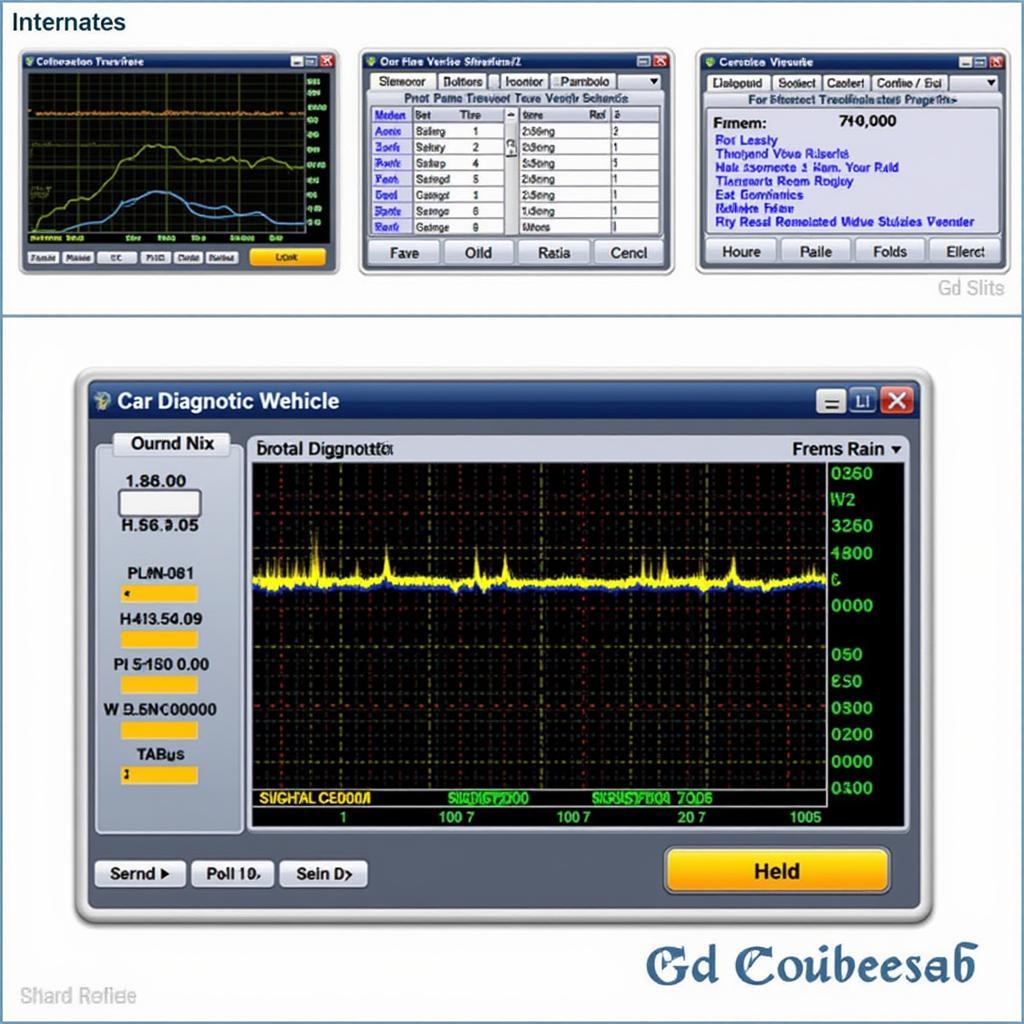 Car Diagnostic Software Interface