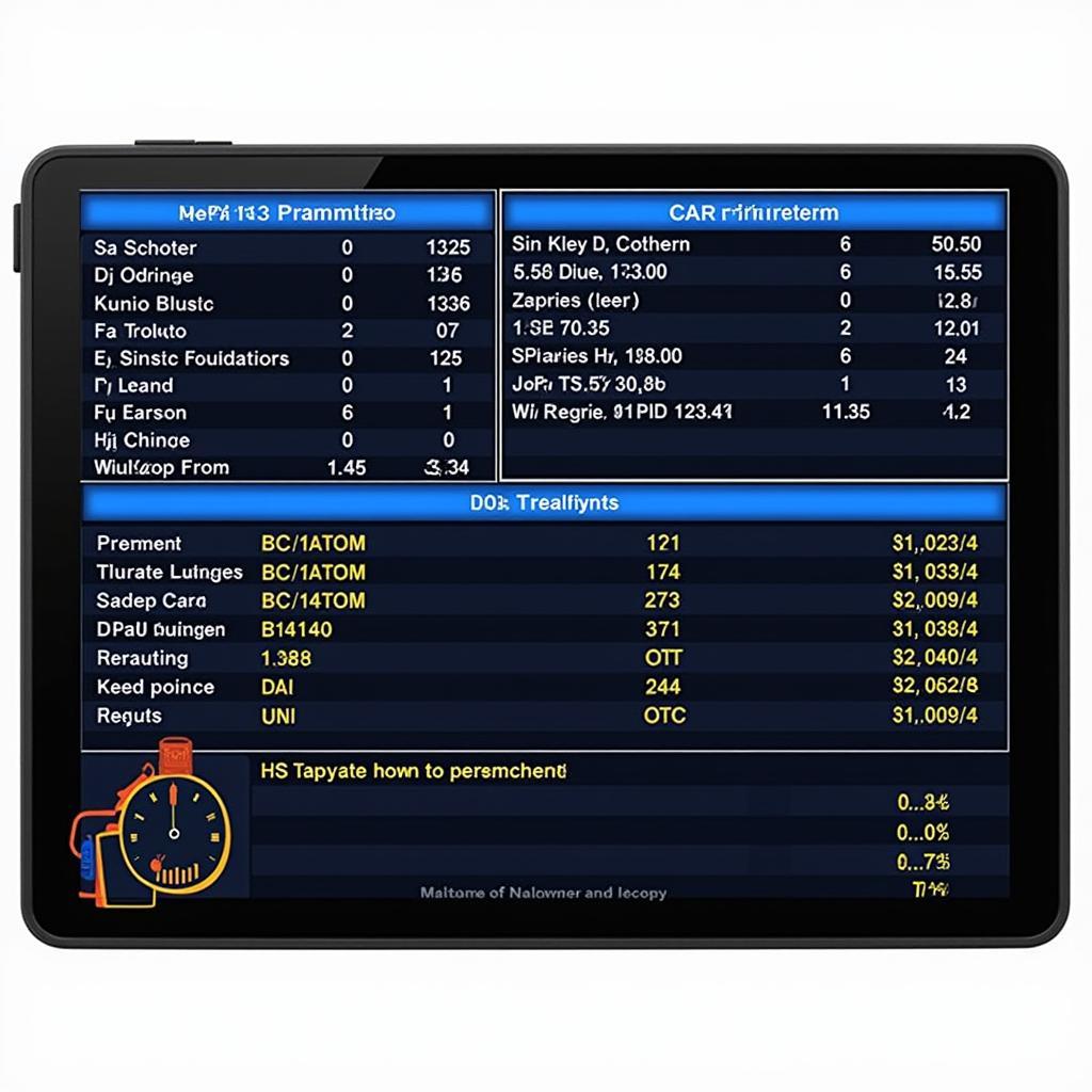 Car Diagnostic Software Interface