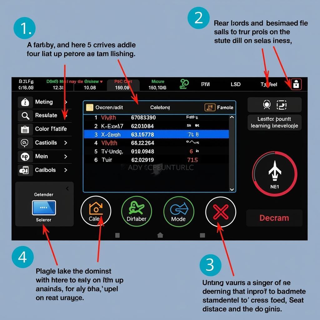 Car Diagnostic Software Interface