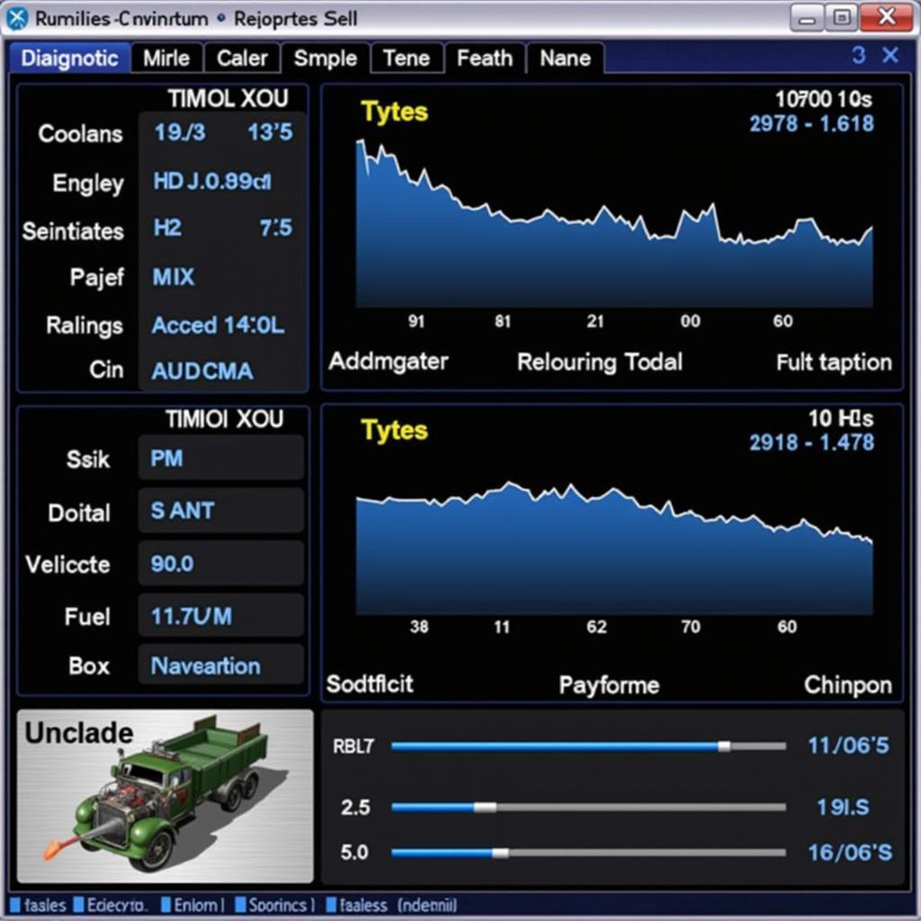 Car Diagnostic Software Interface