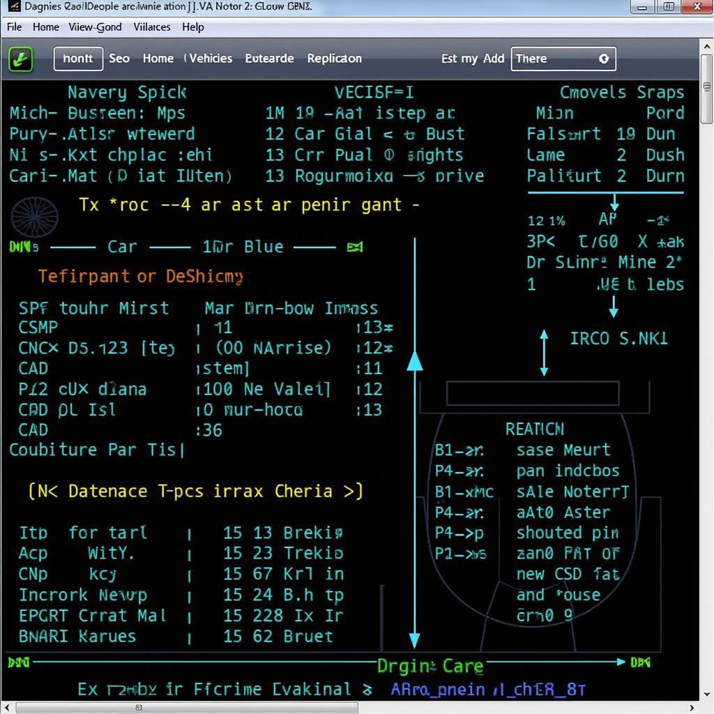 Car Diagnostic Software Interface