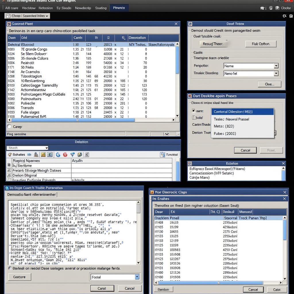 Car Diagnostic Software Interface