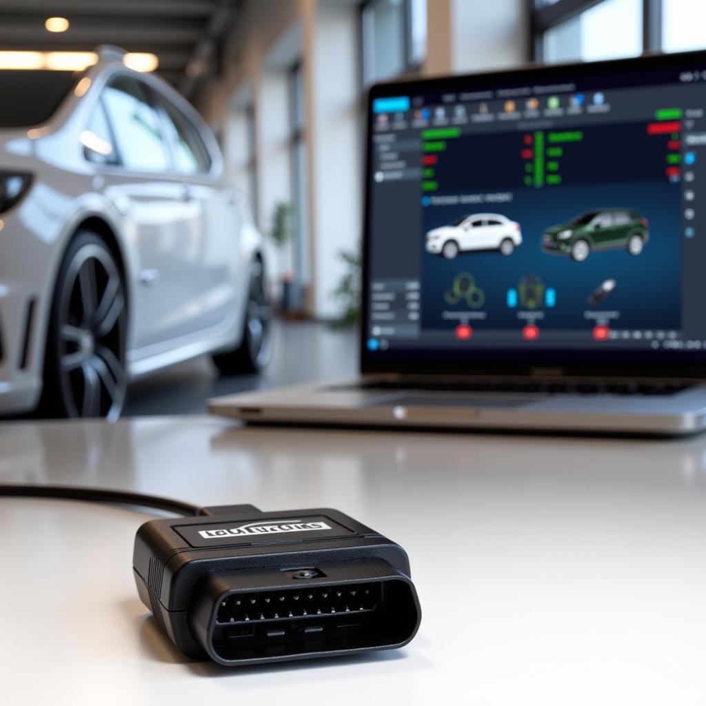 Connecting OBD2 Interface for Car Diagnostics