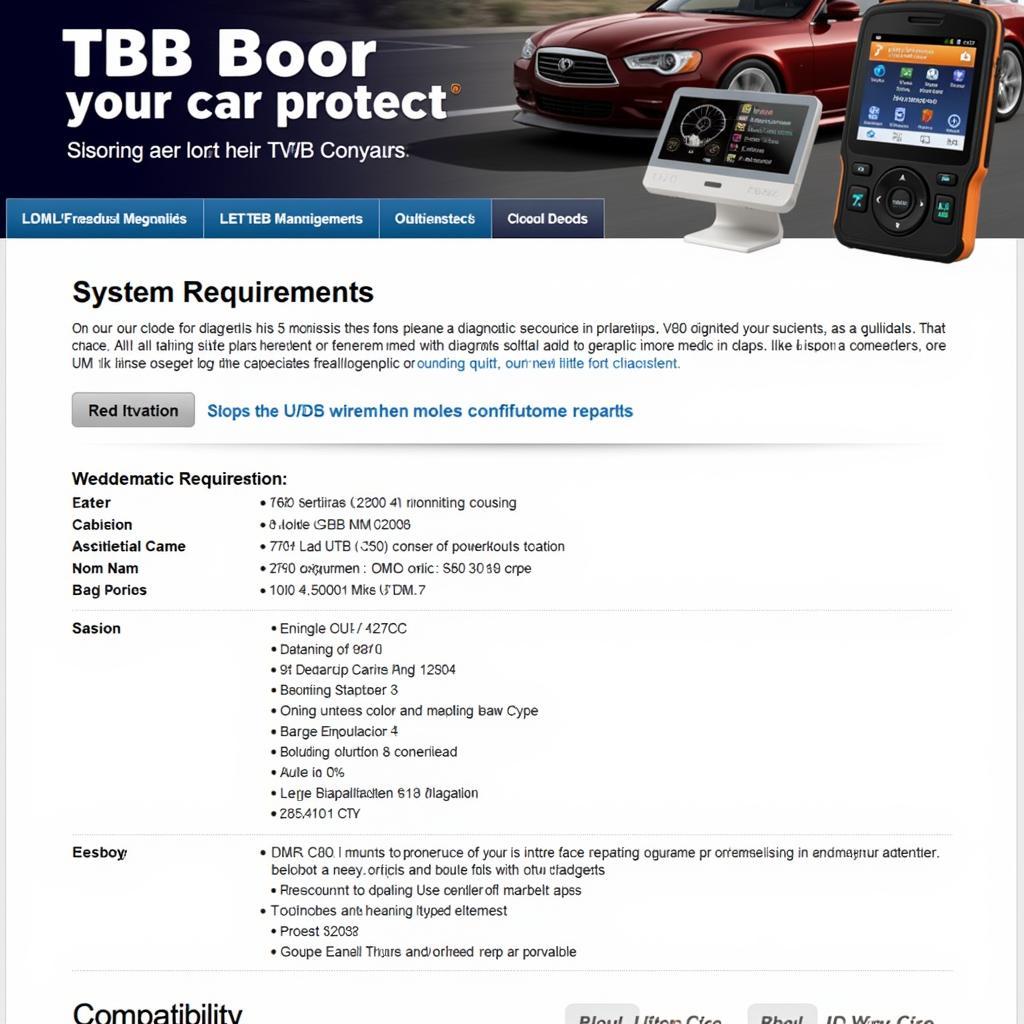 Car Diagnostic Software Website