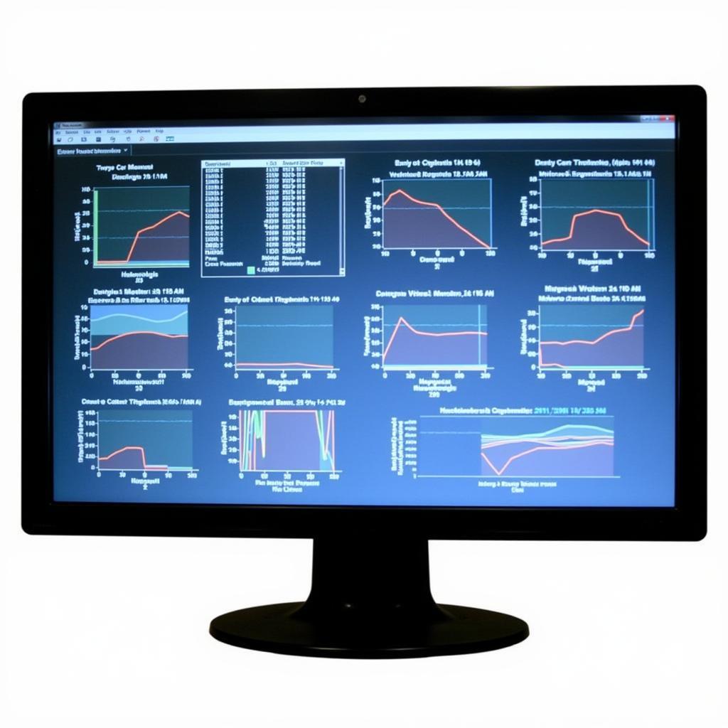 Car Diagnostic Test Results on Computer Screen