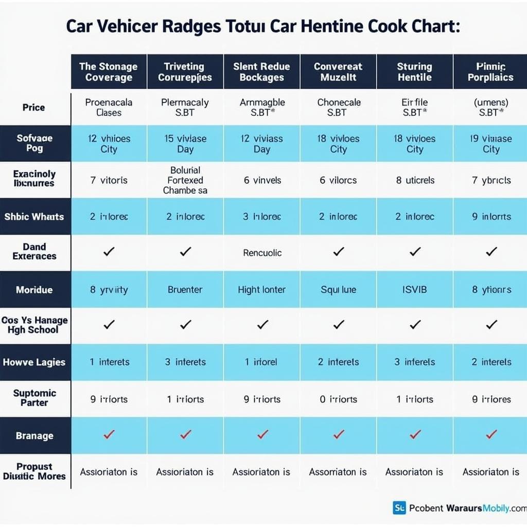 Car Diagnostic Tool Comparison Chart