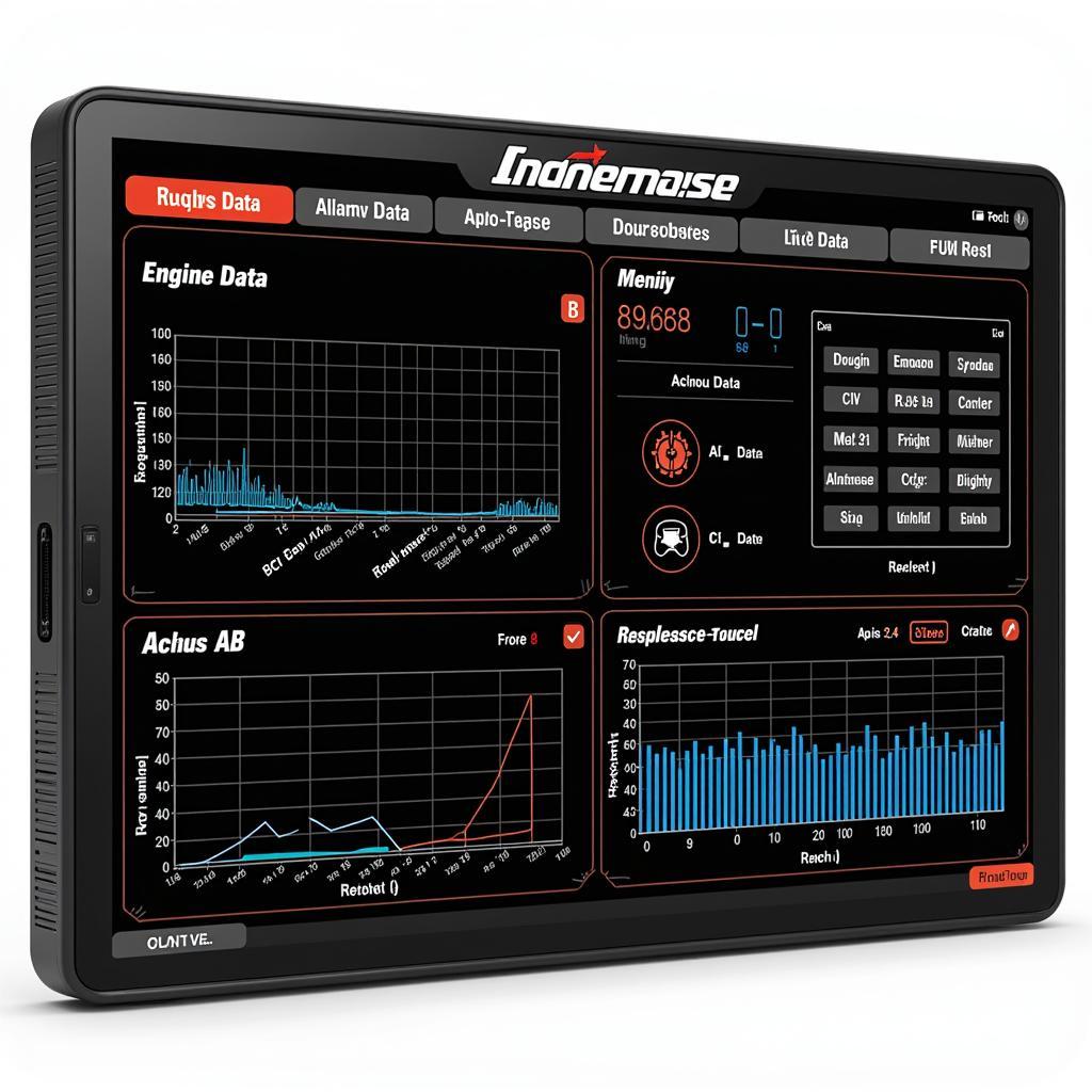 Screenshot of a car diagnostic tool software interface