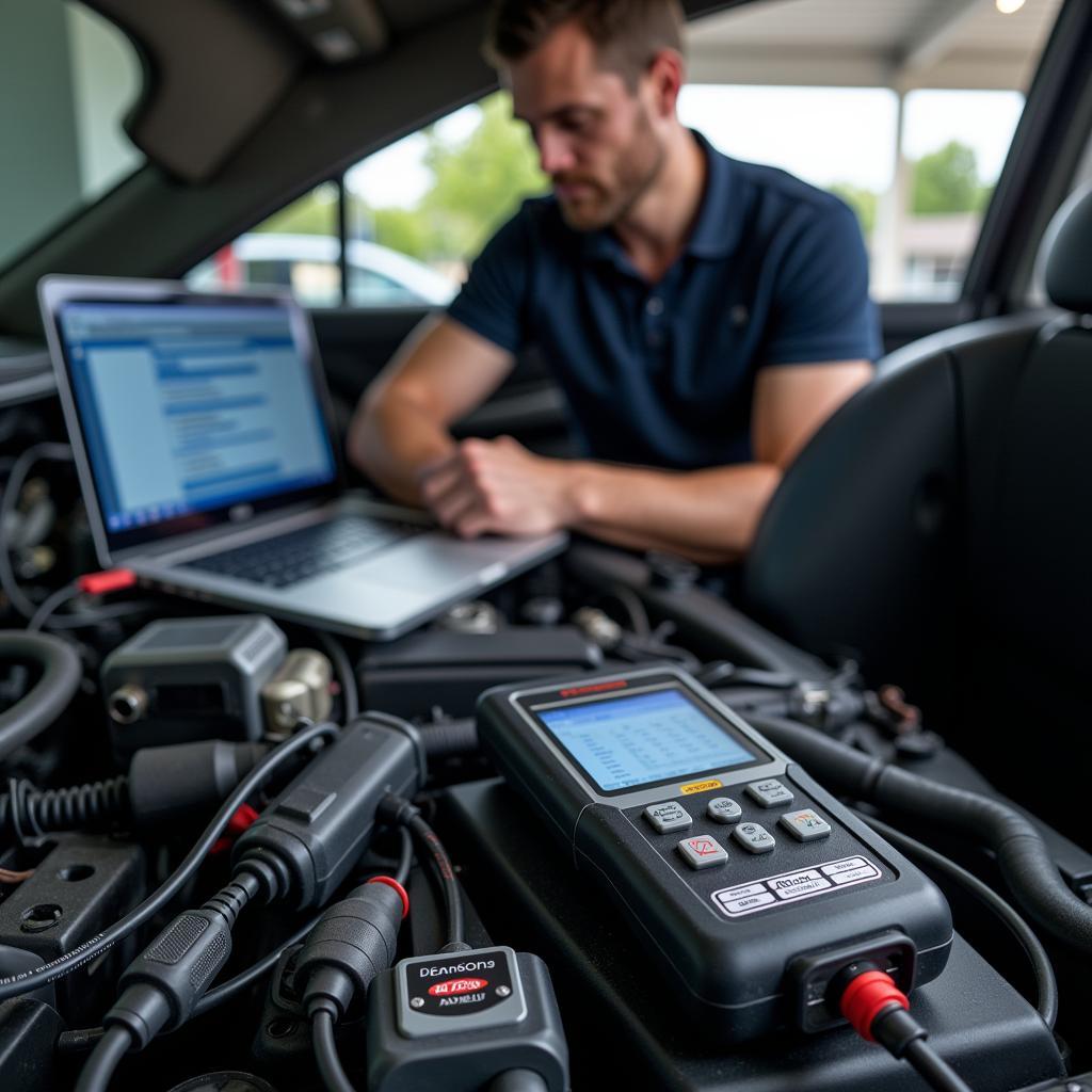 Car Diagnostic Tools in Action