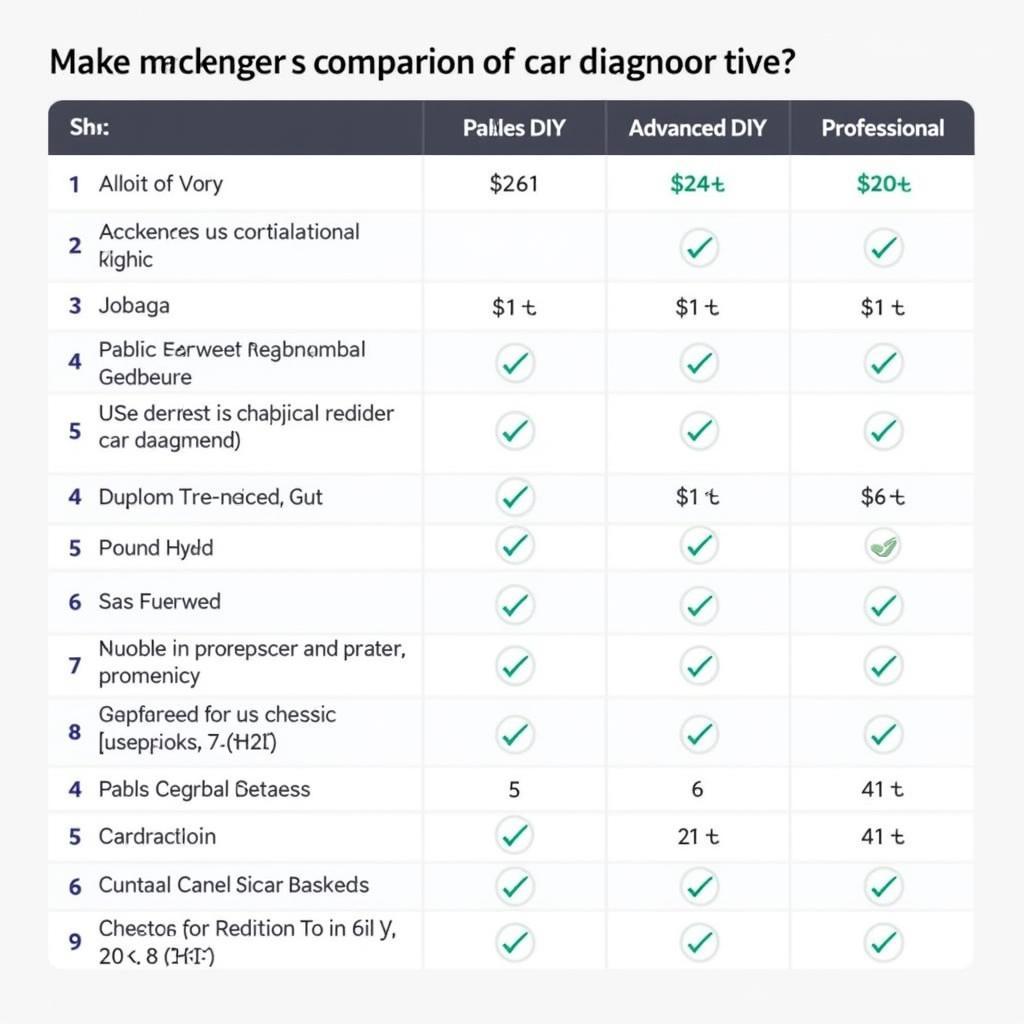 Car Diagnostic Tools Price Comparison