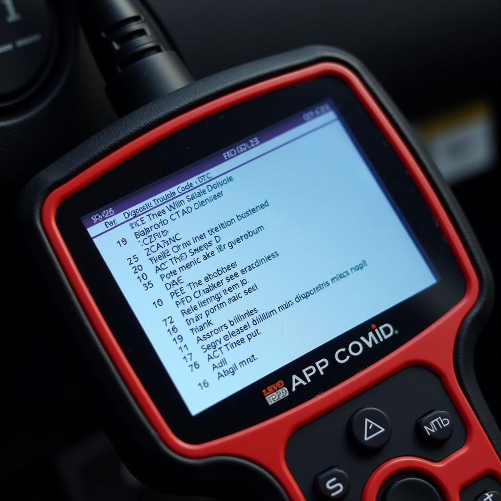 Car Diagnostic Trouble Codes