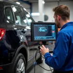 Car diagnostics in a Banbury garage