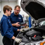 Car Diagnostics at Bolton College