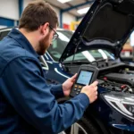 Car Diagnostics Check in Leicester Garage