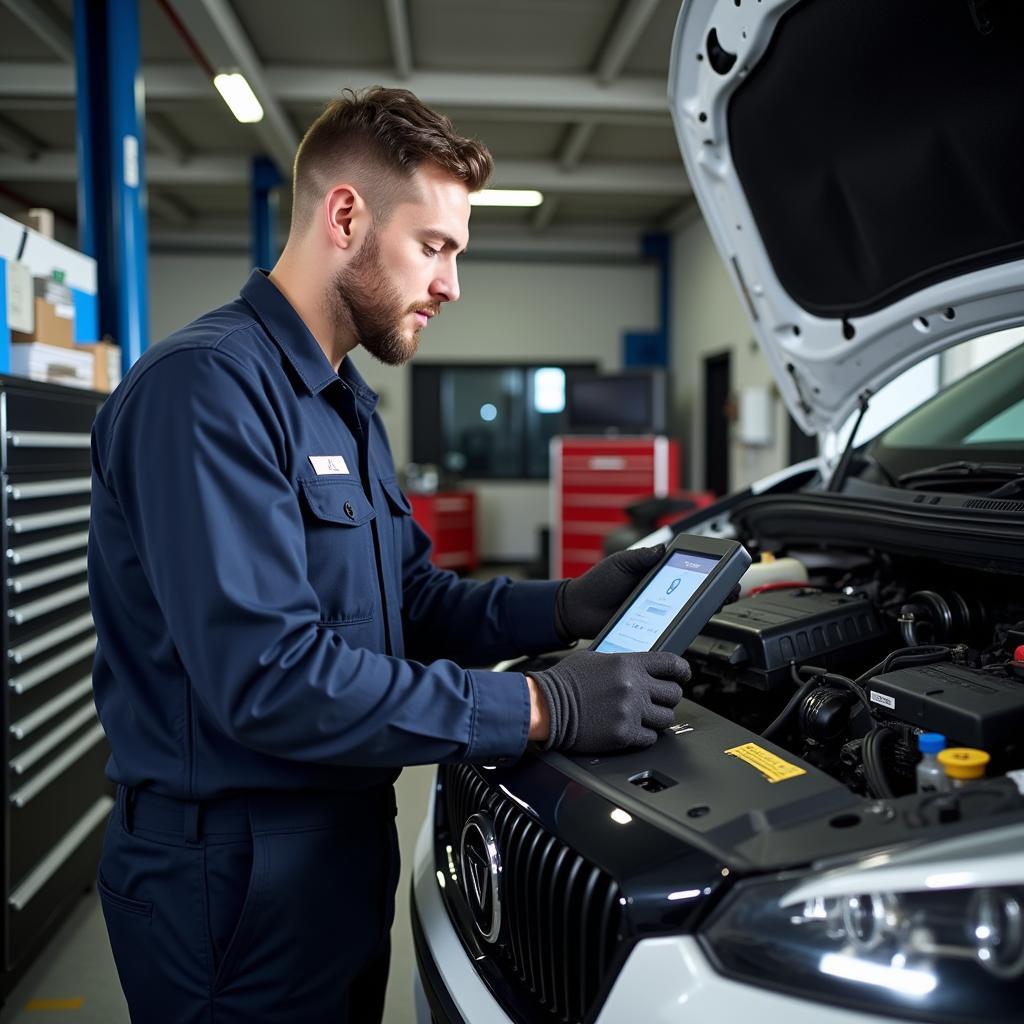 Experienced Car Diagnostic Technician