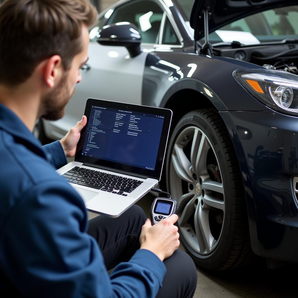 Car Diagnostics Feltham in Action