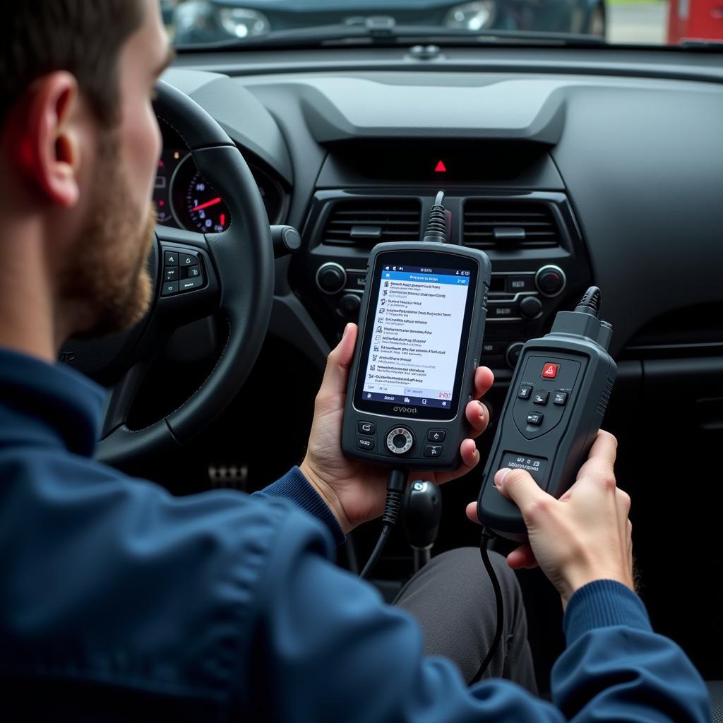 Car Diagnostics Process in Gwynedd