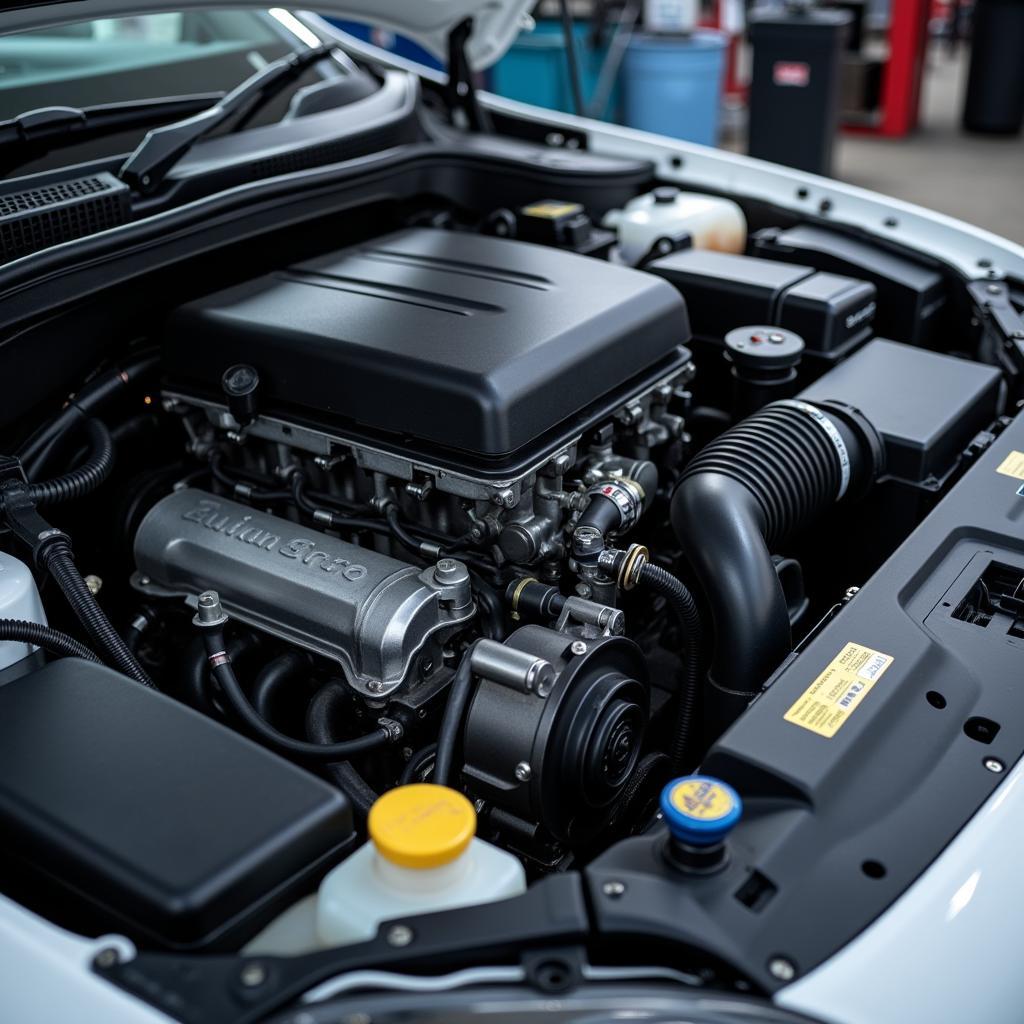 Modern Car Engine in Need of Diagnostics - Rockbank