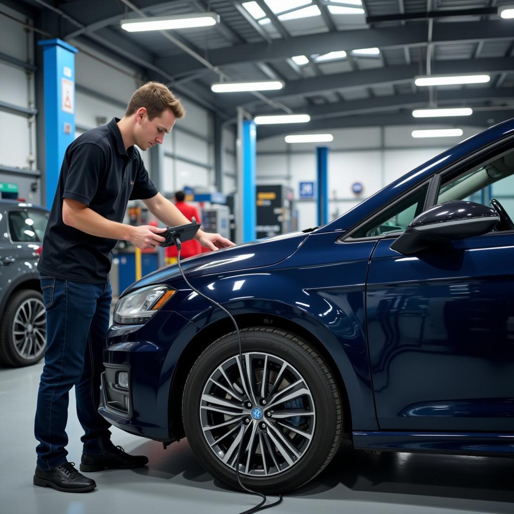 Modern Car Diagnostic Garage in Weston Super Mare