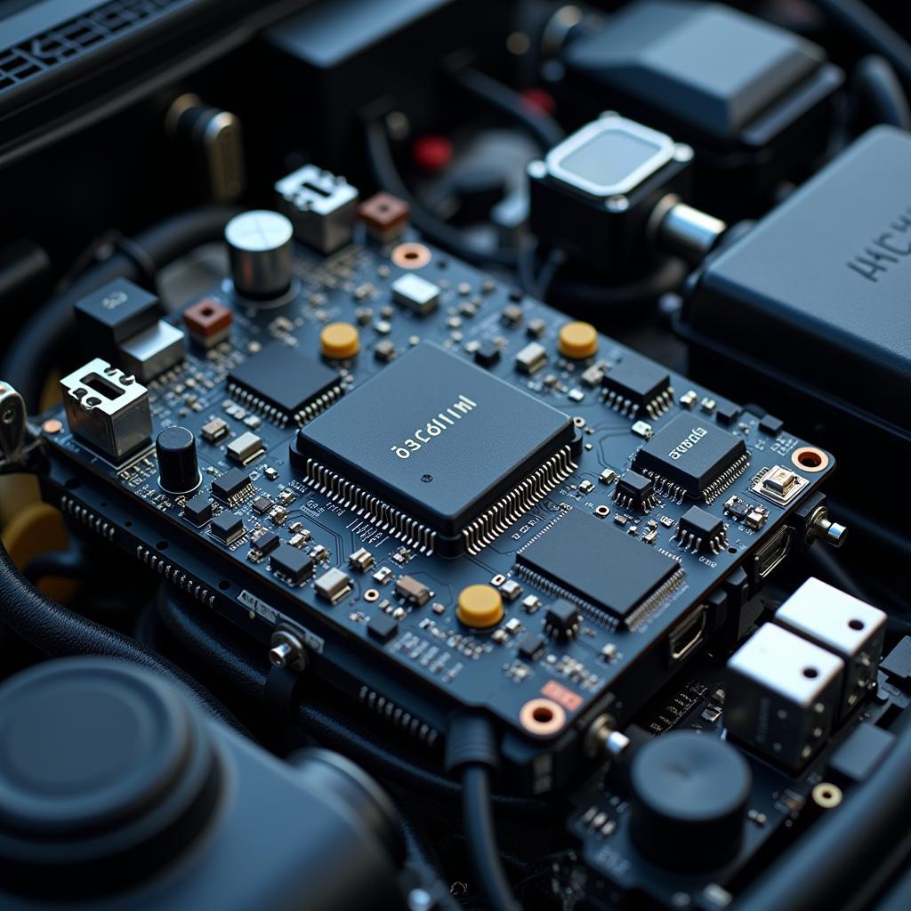 Car ECU Circuit Board