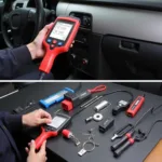 Car Electrical Diagnostic Process in Action