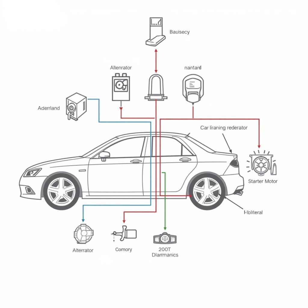 Car Electrical System Schematic