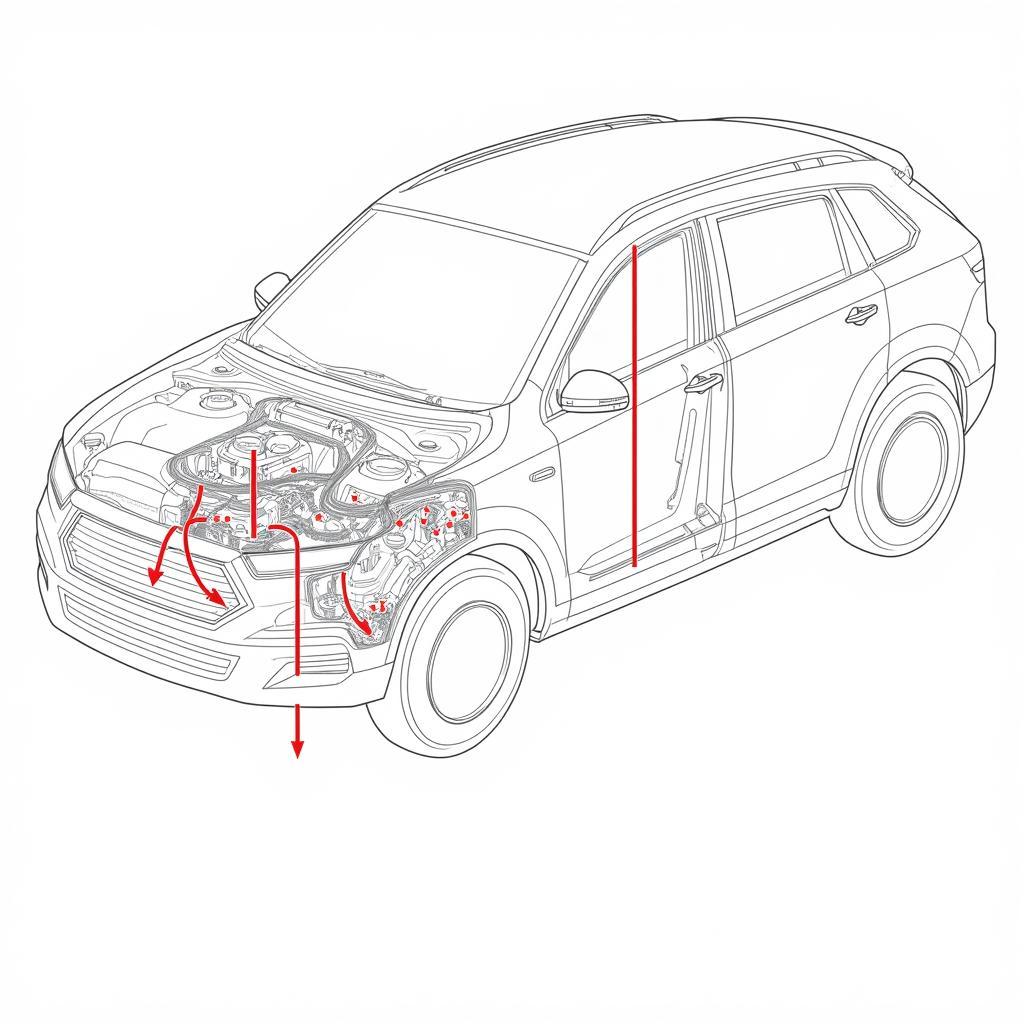 Car Electrical System Diagram