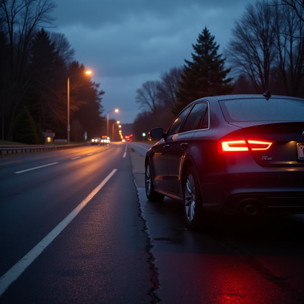 Car Stalling on the Road