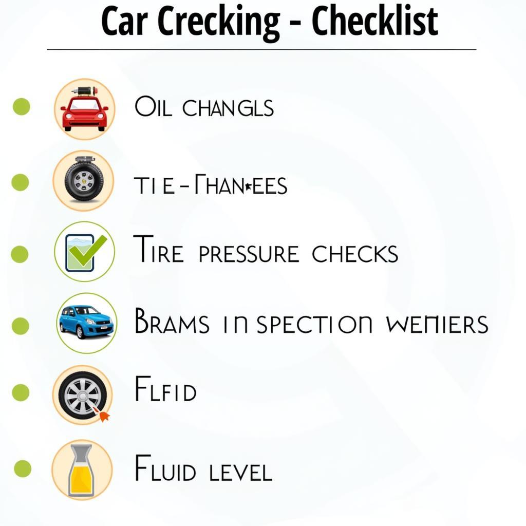 Car Maintenance Checklist