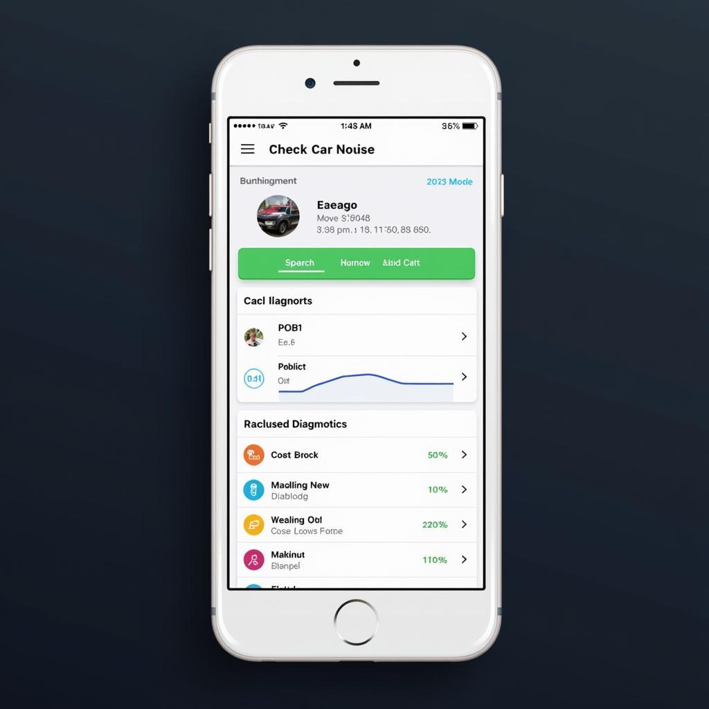 Car Noise Diagnostic App Dashboard