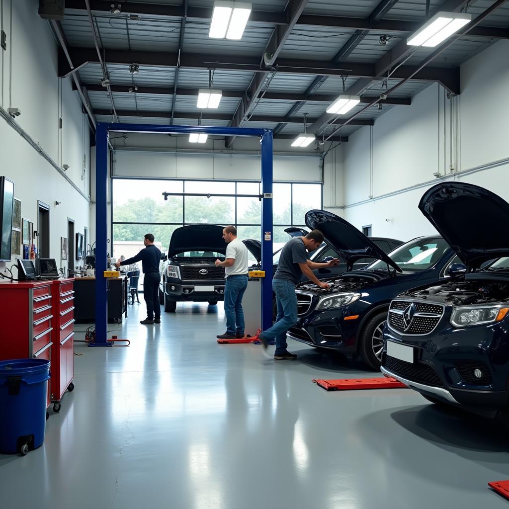 Inside a Reputable Car Repair Shop in Chicago Heights