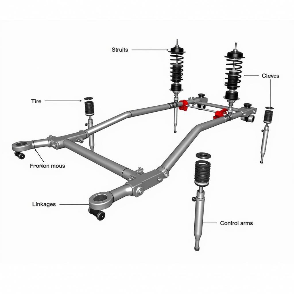 Car Suspension System Components