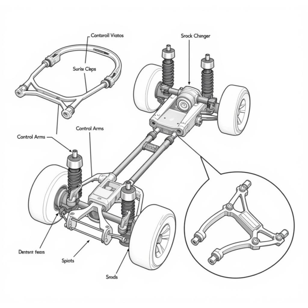 Car Suspension System Components