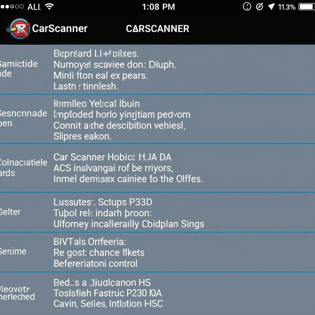 CarScanner ELM OBD2 App