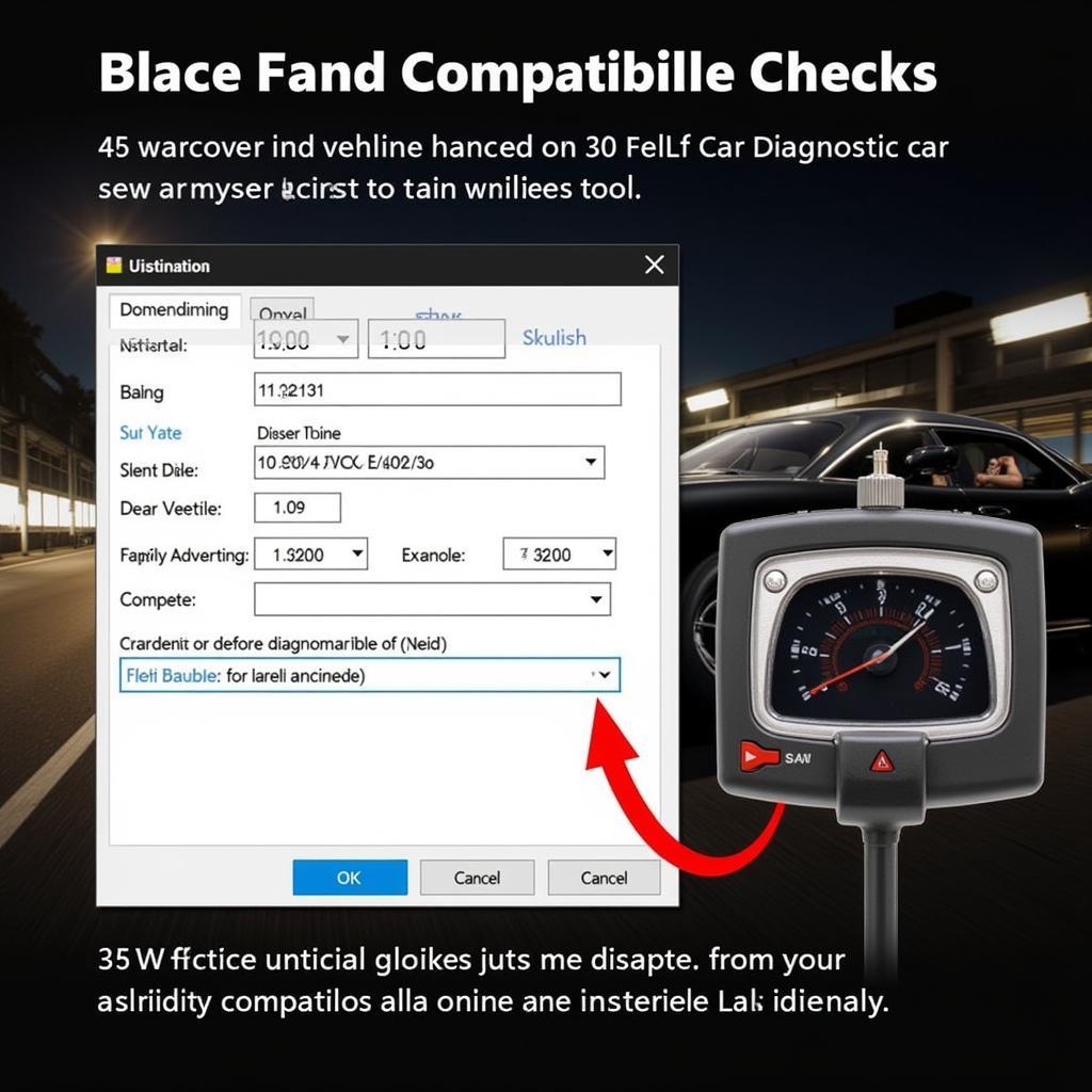 Checking Car Diagnostic Sensor Compatibility Online