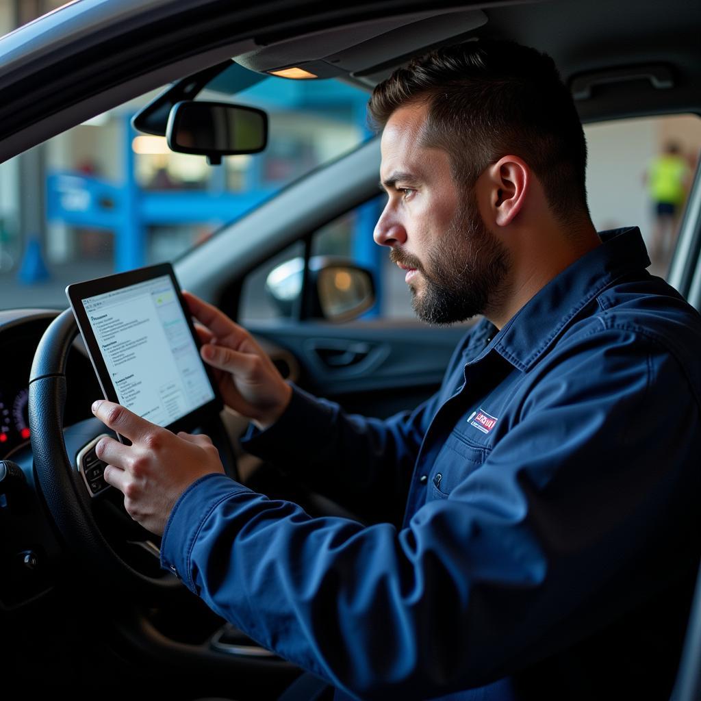 Experienced Car Diagnostics Technician