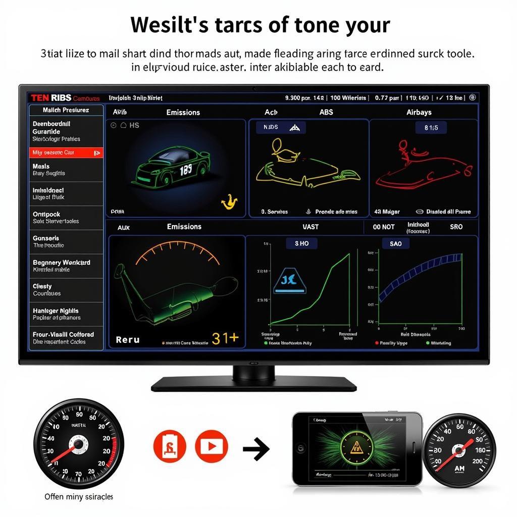 Car Diagnostic Software Interface