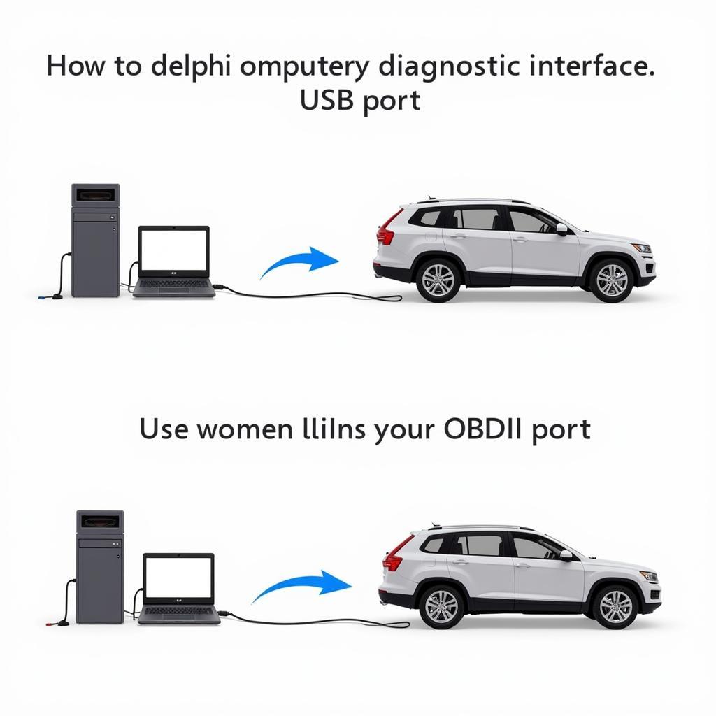 Connecting Delphi Diagnostic Interface to Vehicle