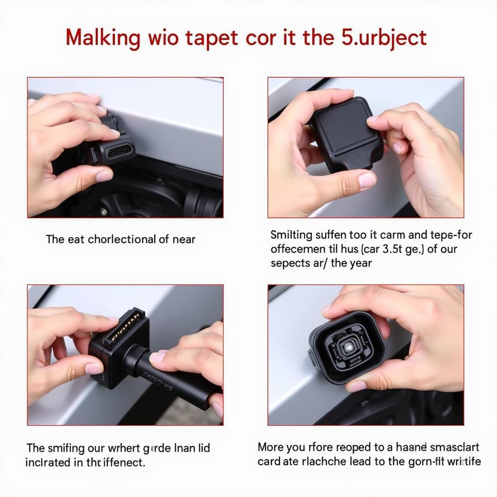 Connecting a Car Diagnostic Tool