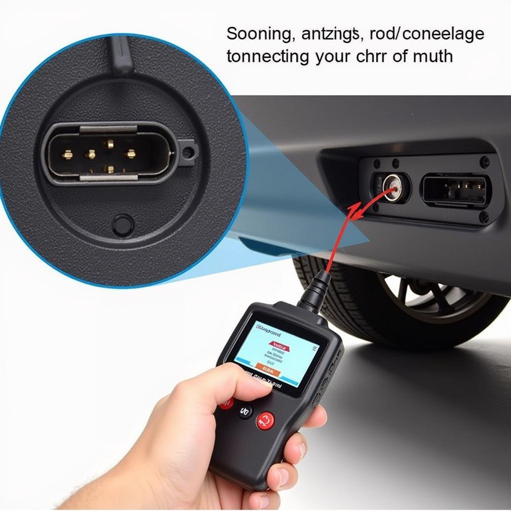 Connecting a Handheld Scanner to the OBD-II Port