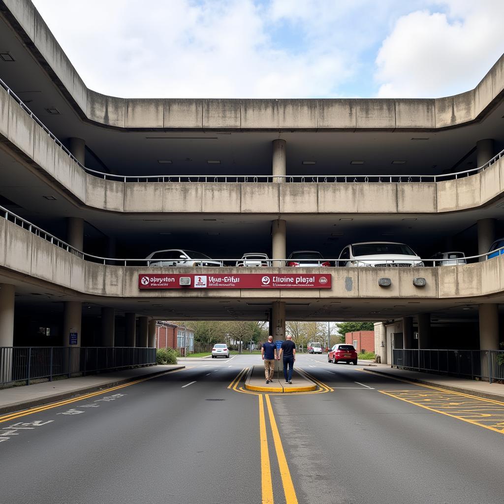 Multi-storey car park in Coventry