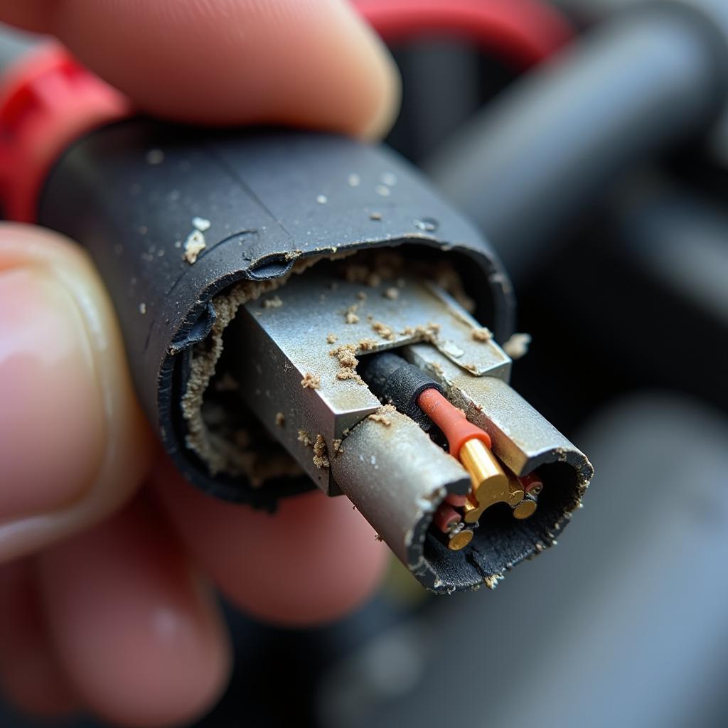 Damaged Diagnostic Cable