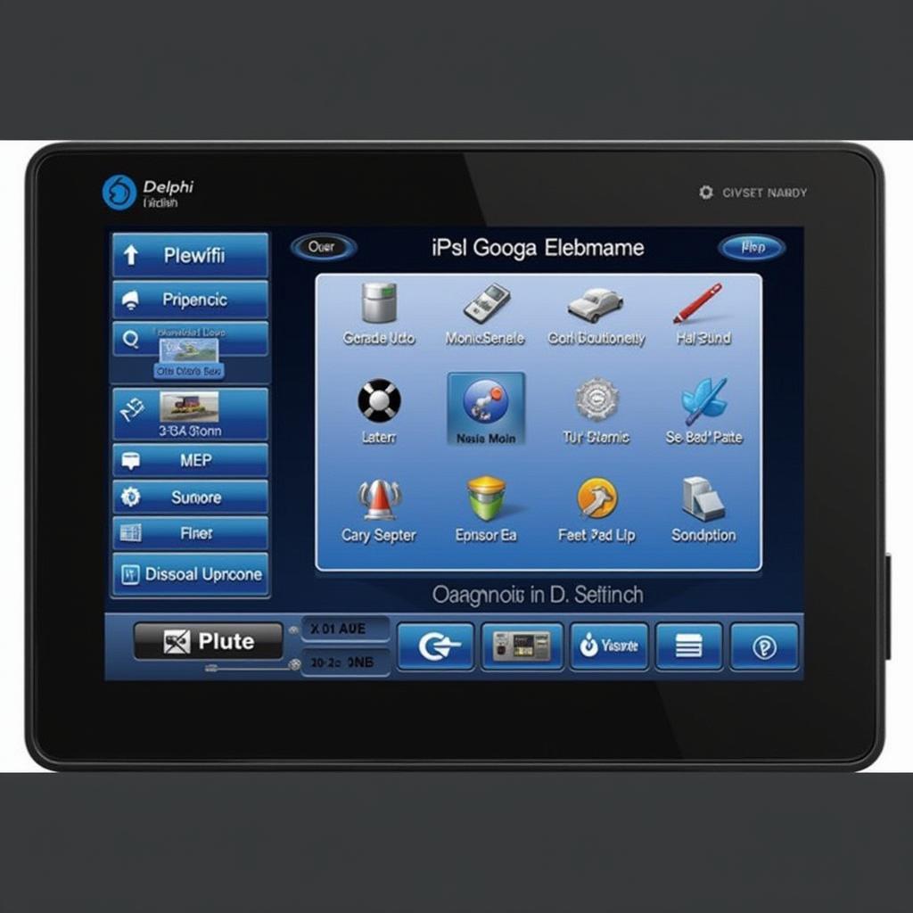 Delphi 2014 Software Interface