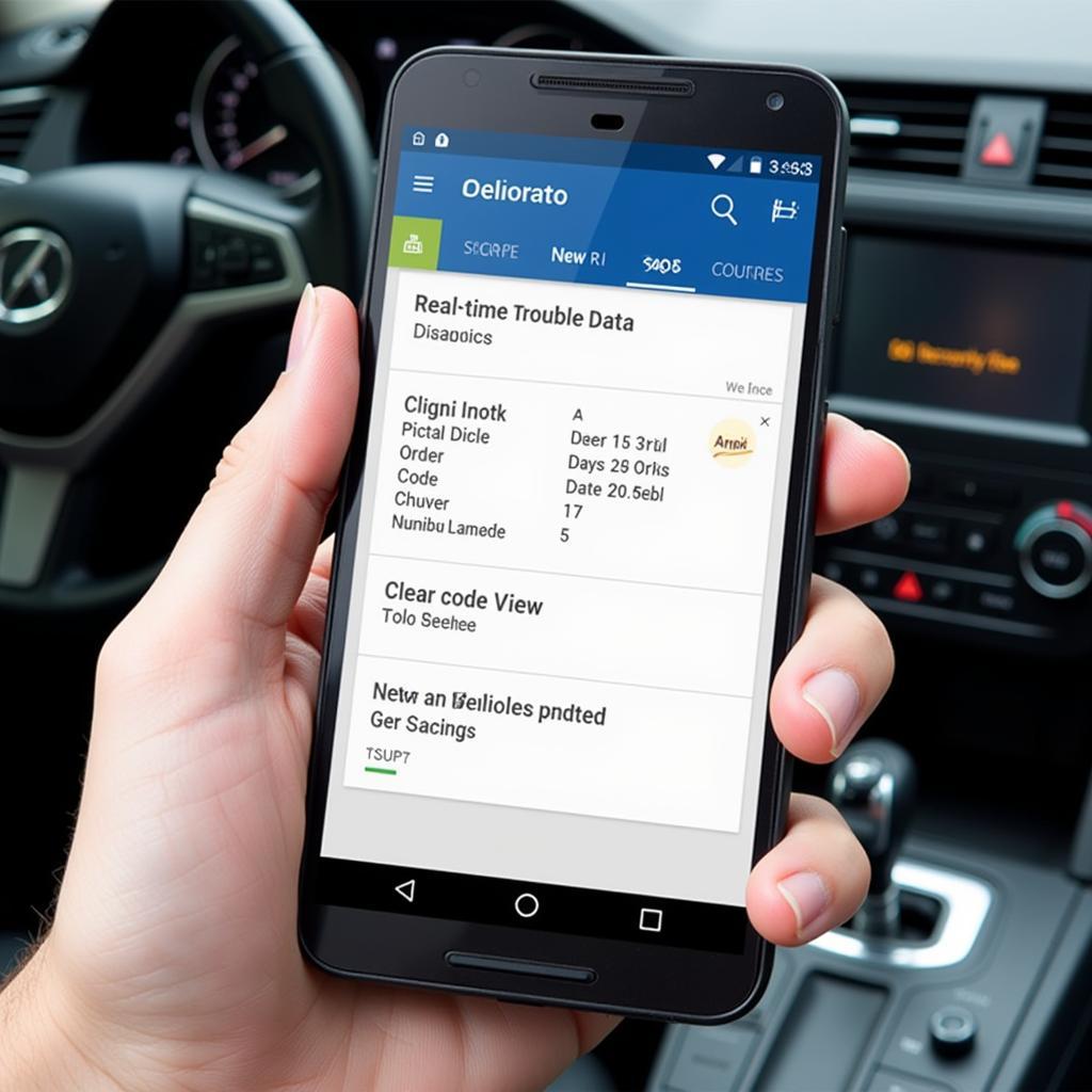 Delphi Bluetooth OBD Scanner App