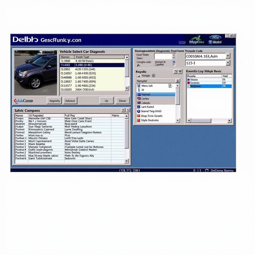 Delphi Car Diagnostic Software 2018 Interface