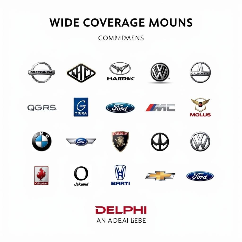 Delphi Diagnostics Compatible Vehicles